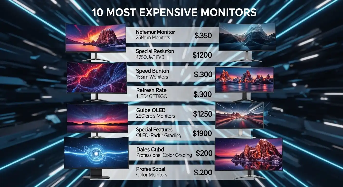 10 Most Expensive Monitors