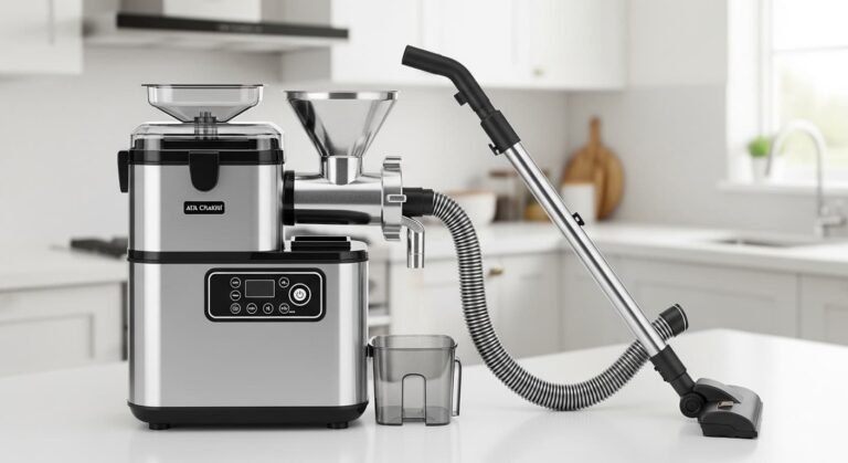 Atta Chakki with Vacuum Cleaner