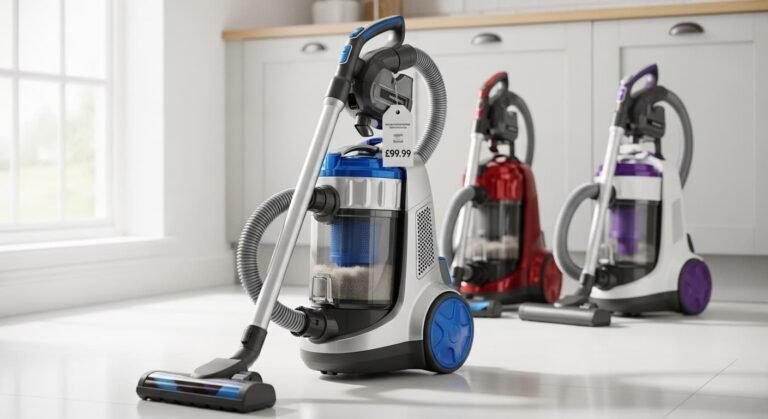 Bagless Cylinder Vacuum Cleaners Under £100
