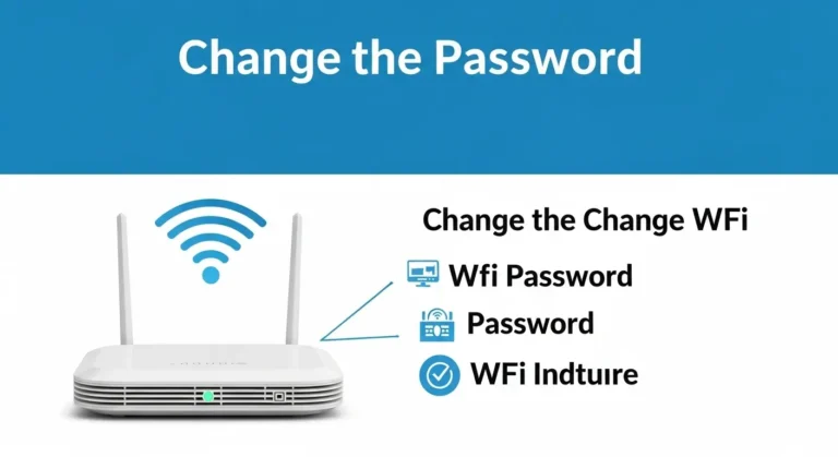 How to Change the Password in Wifi Router