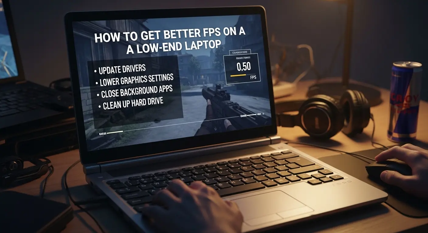 How to Get Better FPS on a Low-End Laptop
