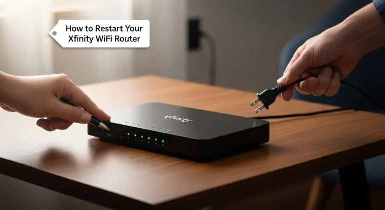 How to Restart Your Xfinity WiFi Router