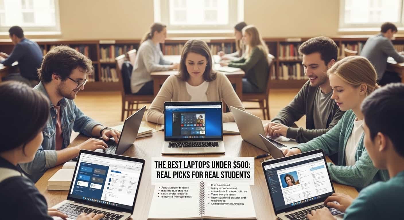 The Best Laptops Under $500: Real Picks for Real Students