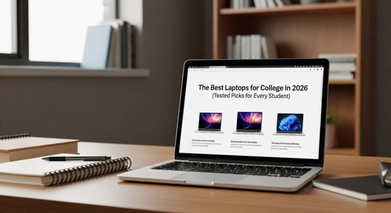 The Best Laptops for College in 2026 (Tested Picks for Every Student)