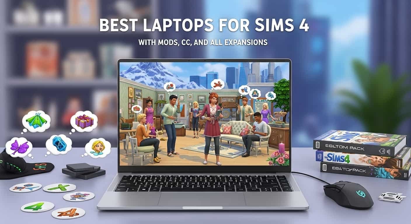 Best Laptops for Sims 4: Best Laptops for Sims 4 With Mods, CC, and All Expansions