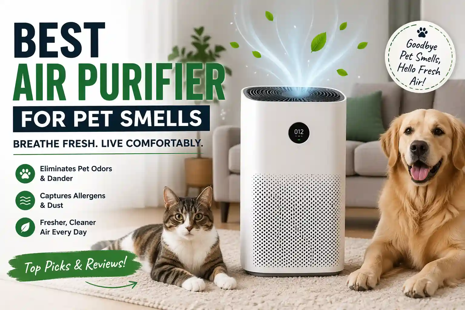 Best Air Purifier for Pet Smells