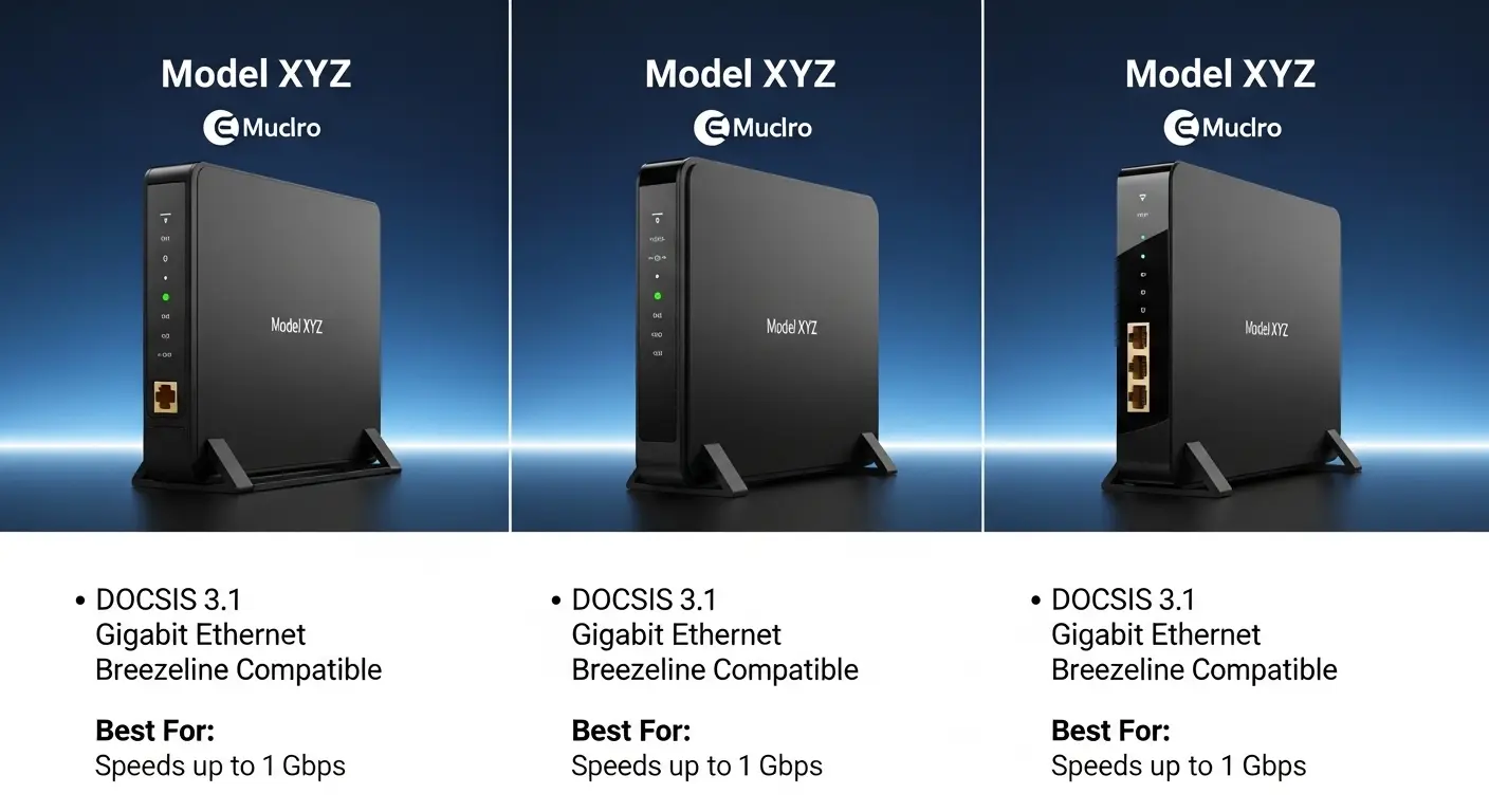 Best Breezeline Compatible Modems