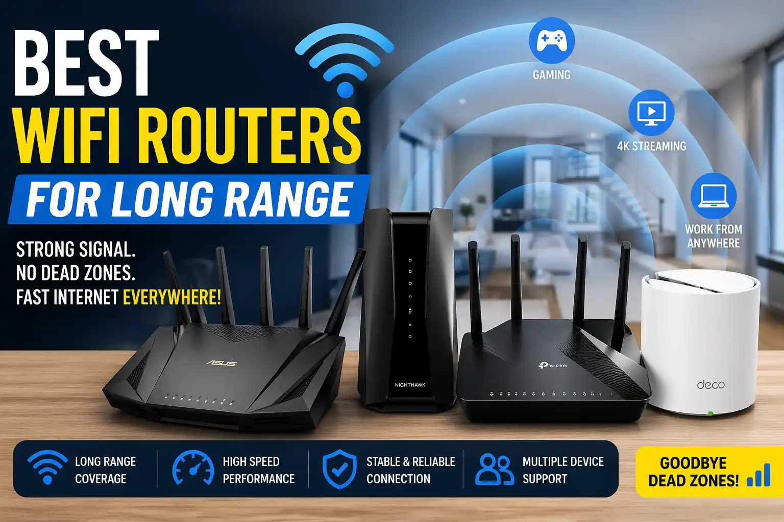 Best Long-Range Wifi Routers Tested and Reviewed