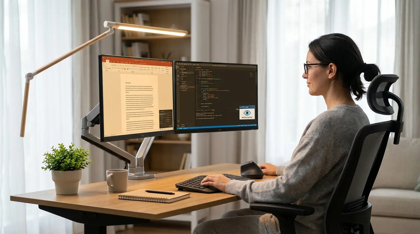 Monitors for Eye Strain